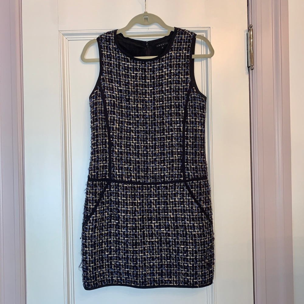 Theory Waldia Fancy Tweed Dress